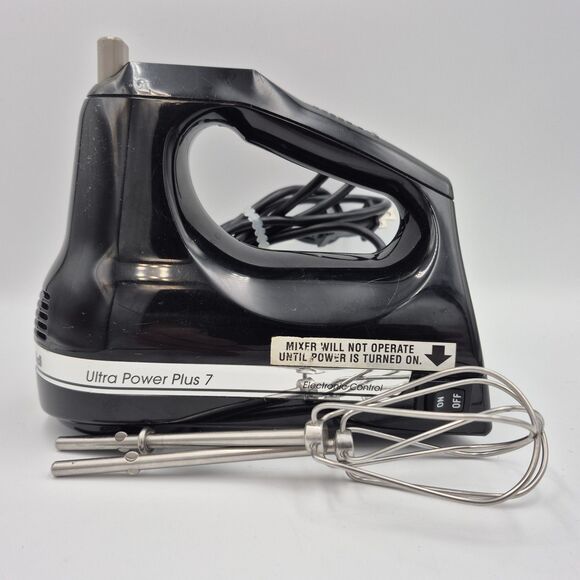 KitchenAid 7-Speed Ultra Speed Hand Mixer | Onyx Black - Picture 1 of 4